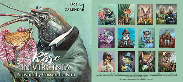 Cassandra Kim's Rare in Virginia 2024 Calendario