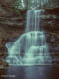 Acantilado de rocío de los Apalaches Acantilado de rocío de los Apalaches