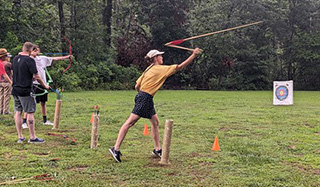 Lanzamiento de lanzas Atlatl