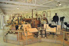 Interior del Museo de la Granja Chippokes