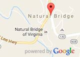 Miniatura del mapa de Google que muestra la ubicación del Parque Estatal Natural Bridge Miniatura del mapa de Google que muestra la ubicación del Parque Estatal Natural Bridge
