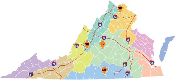 ubicación de los Parques Internacionales de Cielo Oscuro