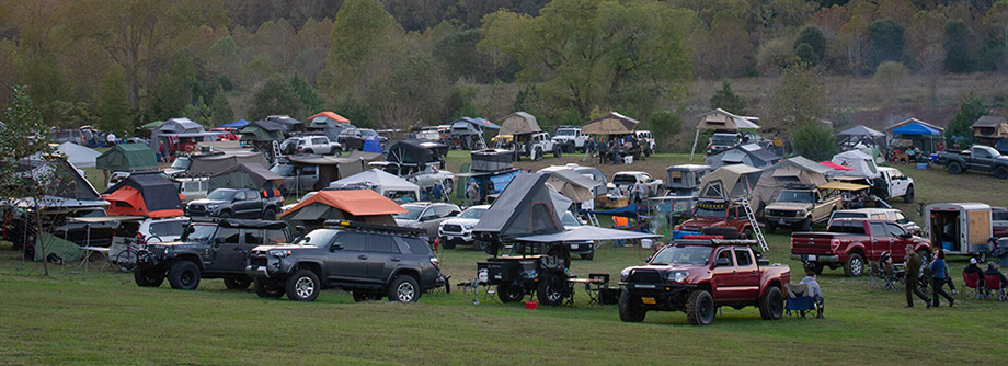 Rally en la azotea del Parque Estatal James River