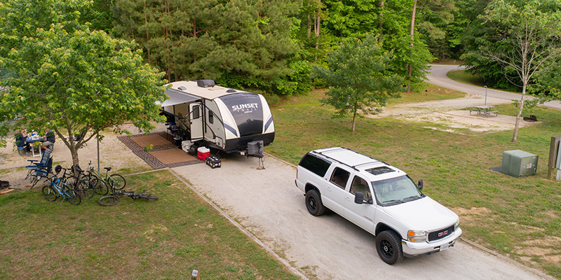 Camping en autocaravanas