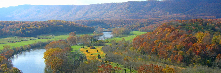 Mirador del Parque Estatal del Río Shenandoah