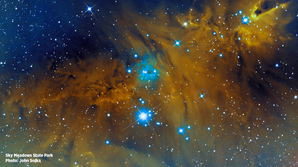 Sky Meadows Foto de cielo oscuro John Sojka