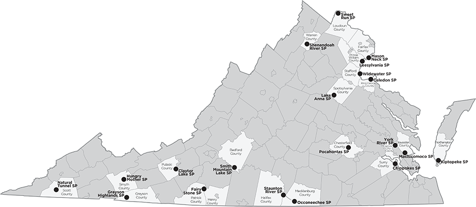 Mapa de oportunidades de caza - haga clic para una versión más grande Mapa de oportunidades de caza